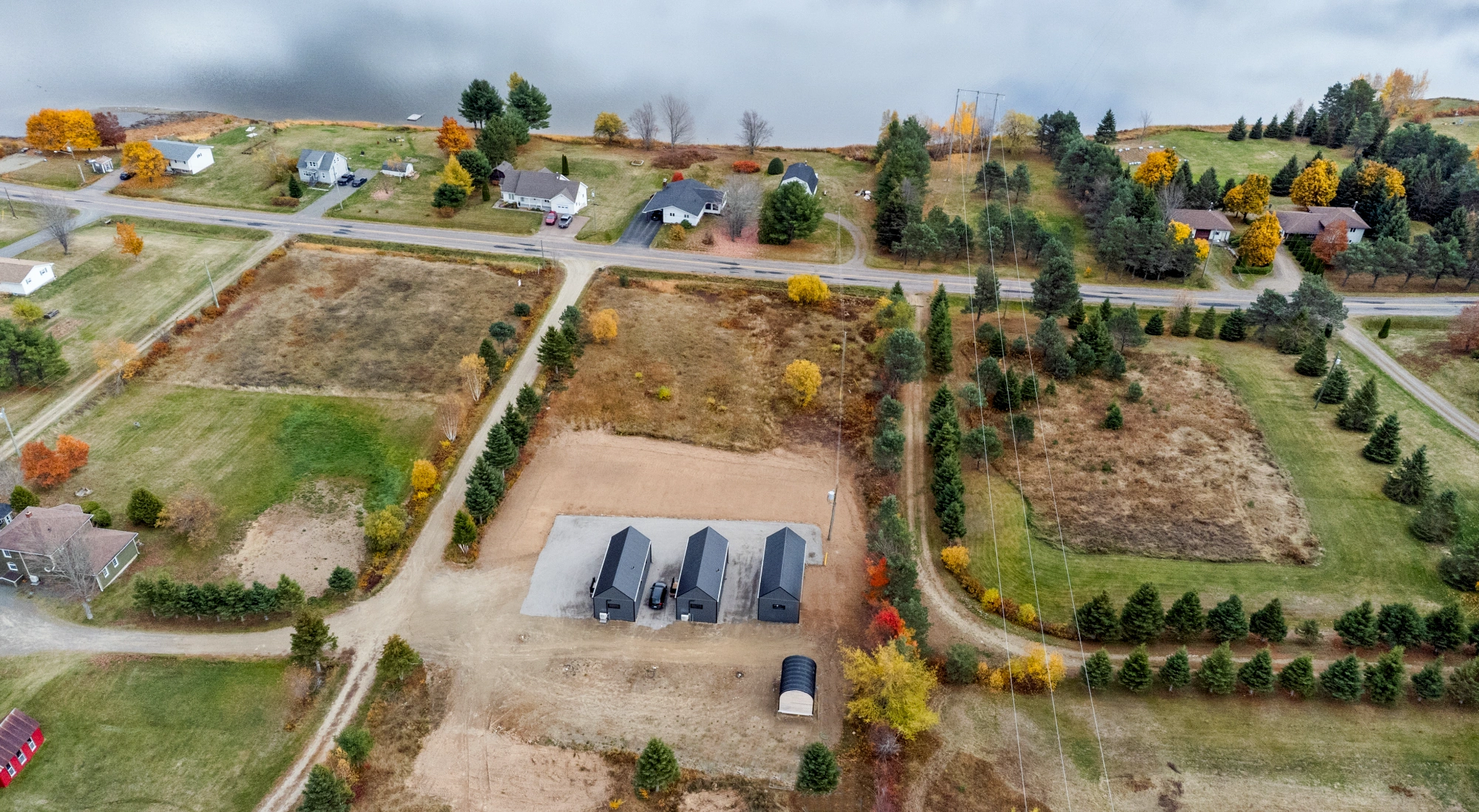 Aerial view of The Maple