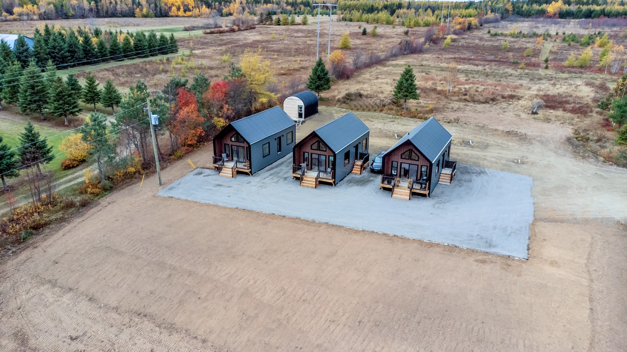 Aerial view of The Maple