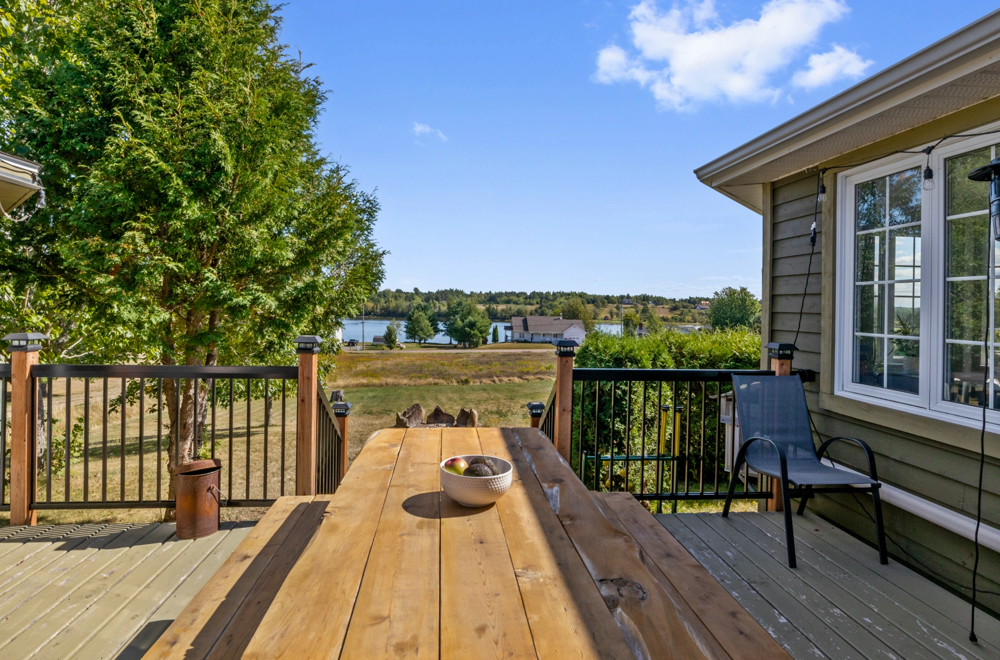 Farmhouse view