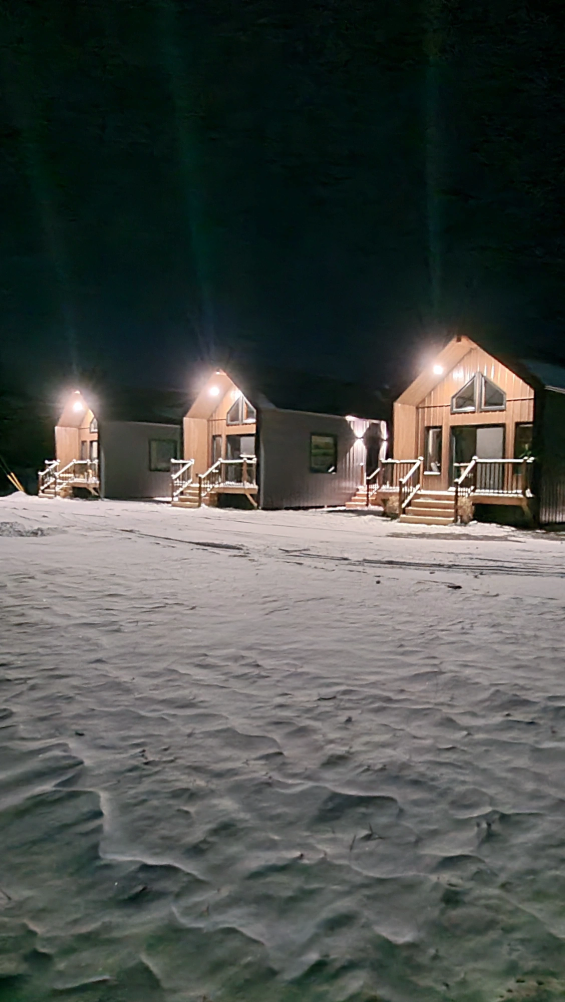 The Maple night view
